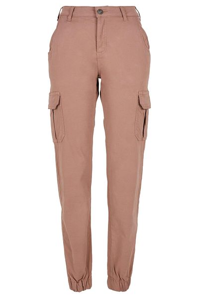 Urban Classics Damen Ladies High Waist Cargo Pants