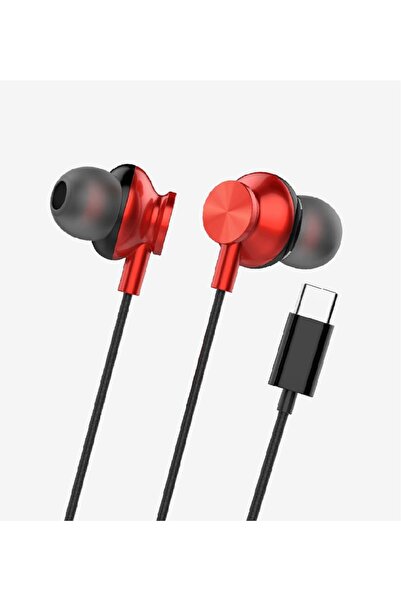 Linktech H341 Mikrofonlu Kulak İçi Tip-C Kablolu Kulaklık
