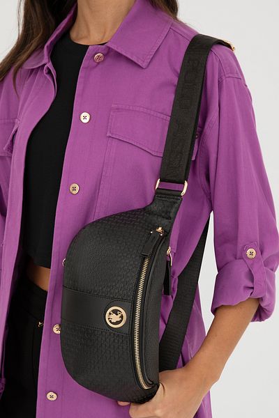 U.S. Polo Assn. Women's Black Waist Bag 50293695 -Vr046