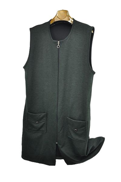 elma abone New Season Ecrin Zippered Long Vest