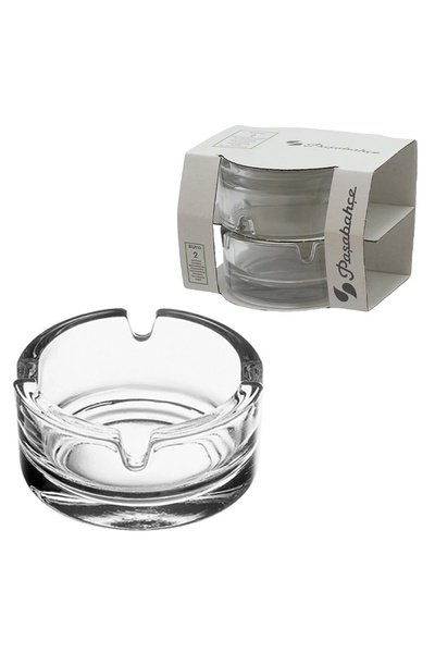 Paşabahçe Mini Bistro Küllük 2'li Cam Küllük