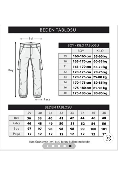 DENİM LONİ CARGO PANTOLON
