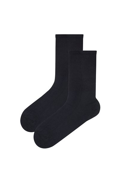 Penti Black Anti-Squeeze Rubber Bamboo Socks