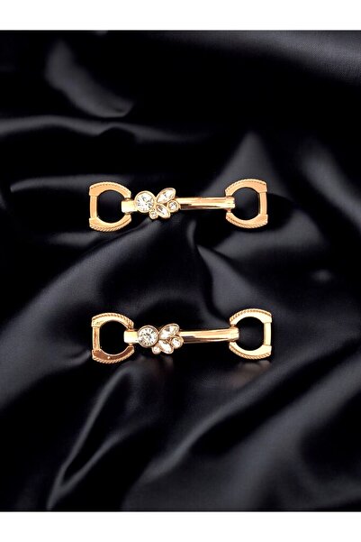 KumaşEvi Çiçek Taşlı Metal Toka Ayakkabı Çanta Kemer Bilezik Hobi Ürünleri Iç...