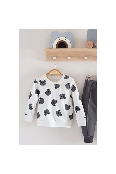 Narnuga Zeo Patterned 2-Piece Cotton Set for Baby Boy