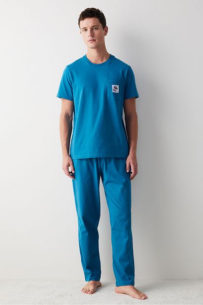 Penti Set pijama Koala Petrol Blue