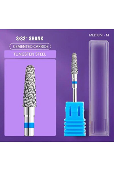ELLEA NAIL MAVİ ÇELİK ÜÇGEN FREZE UÇ