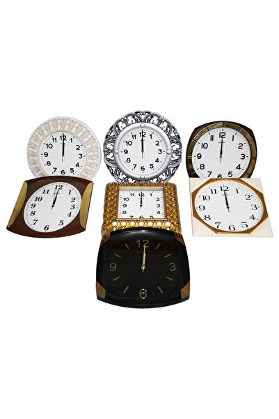 Marsilyan ساعة حائط مسطحة مختلطة (5224)