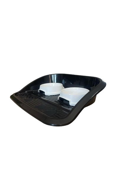 Glipet Easy to Use Double Food and Water Bowl