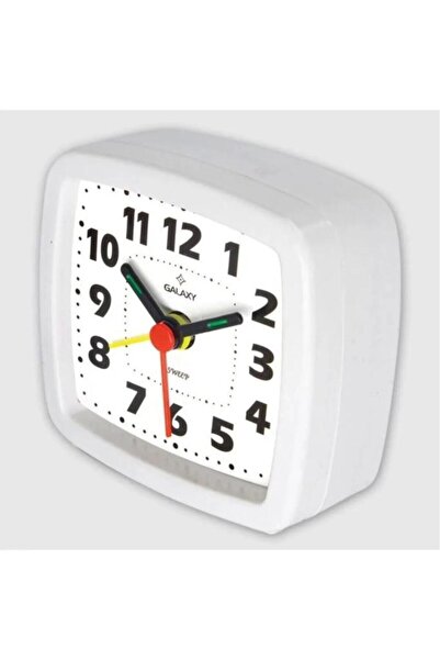 Galaxy Premium Serisi MS100 Masa Üstü Çalar Saat Beyaz