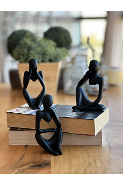 FOR POLYESTER Küçük Dokunuşlar Soyut Kadın 3’lü mini