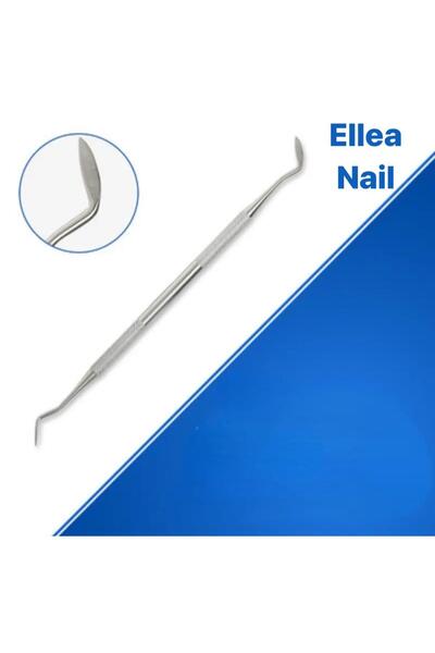 ELLEA NAIL ملعقة مزدوجة الجوانب لإزالة الأظافر الغارزة