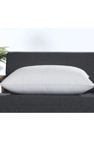 MODELHOME 1 Piece Bead Silicone Pillow (700 Grams) Antiallergic (50X70 cm)