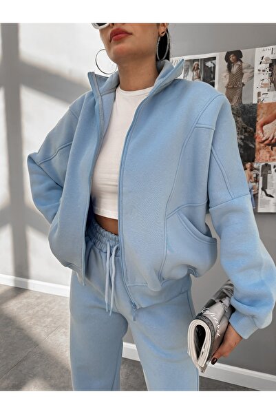 ESRAHELVACI Three Thread Raised Tracksuit Set