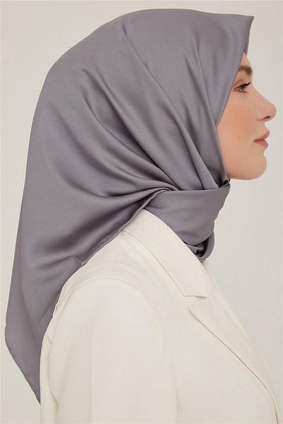 Armine Απλό μαντήλι Twill - Smoked 782