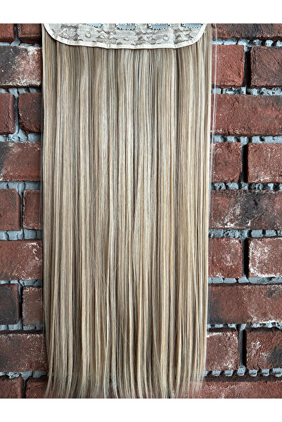 Suzan Peruk Yarımay Çıtçıt Postiş Saç - Isıya Dayanıkli Gerçek saç dokusunda