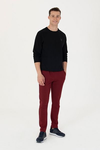 U.S. Polo Assn. Ανδρικό Φούτερ Μπορντό 50273740-VR014