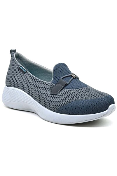 KİNG PAOLO B5034 KRAKERS FİYONK - FÜME - KADIN AYAKKABI