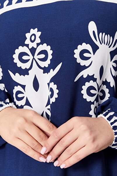 Ferace Women's Plus Size Judge Collar Dress