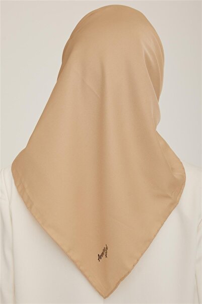 Armine Φουλάρι ίσιο Twill - Μπεζ 777