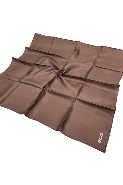 Armine Απλό Μεταξωτό Φουλάρι - 142 Cappuccino Twill