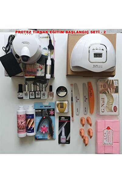 ELLEA NAIL Protez Tırnak Eğitim Başlangıç Seti 2