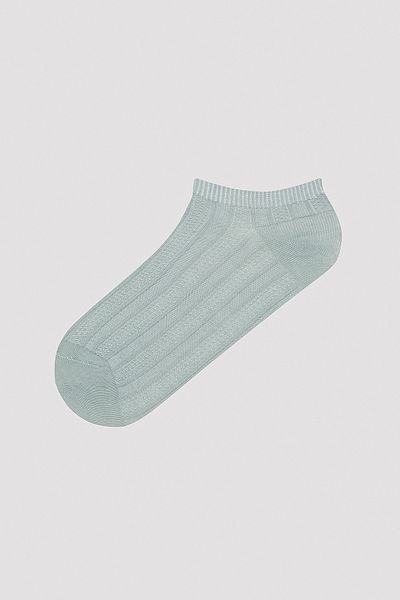 Penti Soft Colored Jacquard 3-Piece Booties Socks