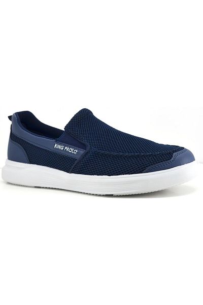 KİNG PAOLO King Paolo F1182 Loafer Krakers - Navy Blue - Men's Shoes