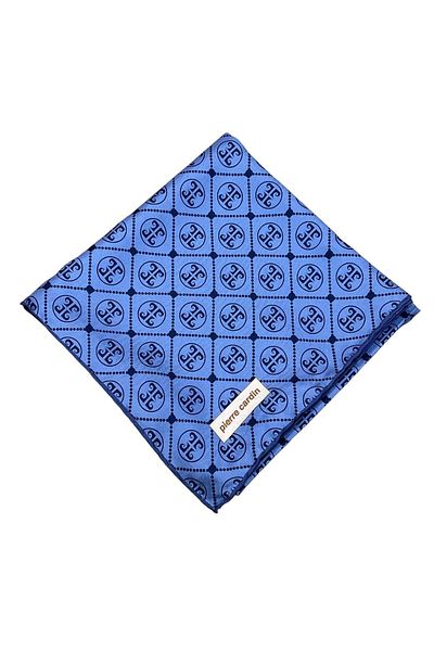 Pierre Cardin Μεταξωτό μαντίλι Indigo - 8631438-926
