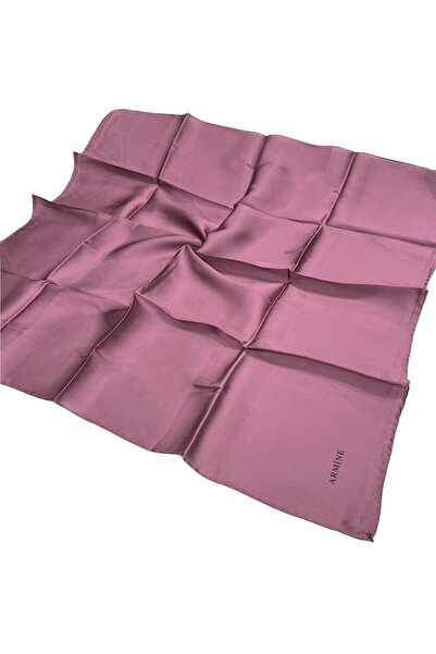 Armine Απλό μεταξωτό φουλάρι - 1195 Gülkurusu Sura