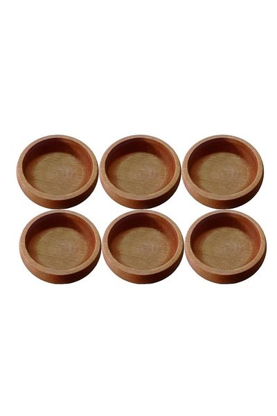 Saban 6-Piece Beech Snack Bowl, Presentation Bowl, 3 X 8 cm