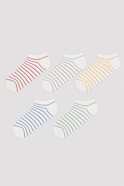 Penti Bunte 5-teilige Booties-Socken