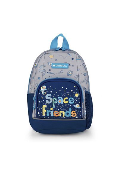 Gabol Rucsac pentru grădiniță Space Original pentru bărbați, mini geantă durabilă cu compartiment dublu