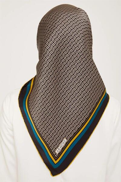 Armine Μεταξωτό Φουλάρι 2024 Χειμώνας - 9026-57 Twill