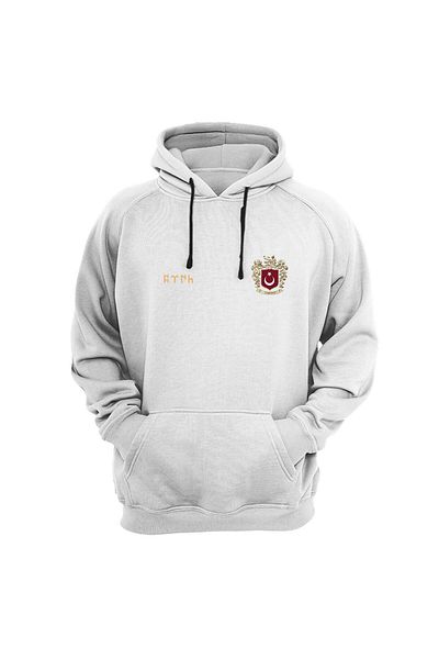 WİDİ Σύμβολο Bozkurt TURKEY Wolf Regular Fit Φούτερ - Γκογκτούρκικο γράμμα, 100% βαμβάκι