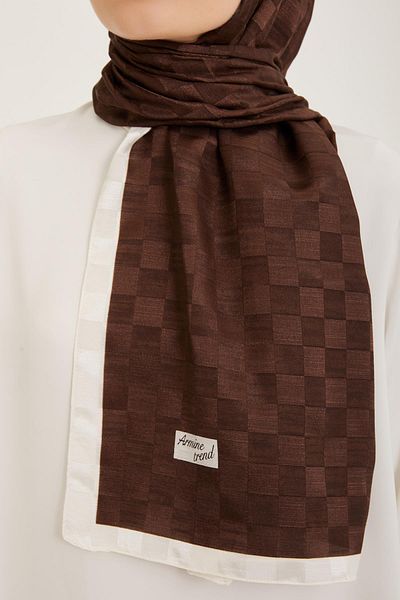 Armine Trend Janjan Shawl - Πούλι - Bitter Brown 20