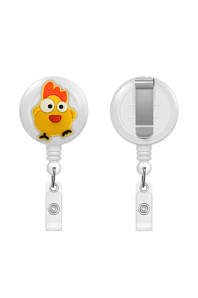 PABALAS Yellow Chick Figured Yoyo Card Holder