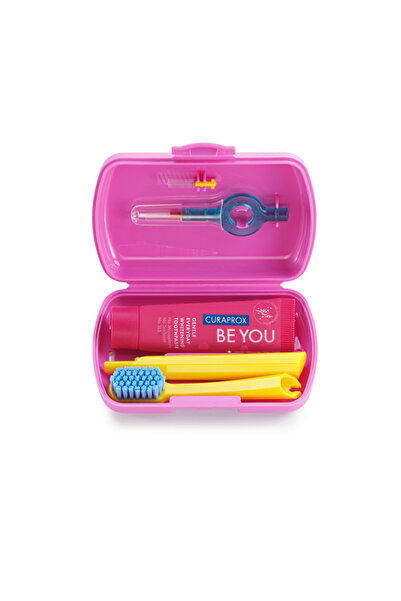 Curaprox Cs Travel Set (5460 Brush + Be You Toothpaste + Interdental Brush 0....