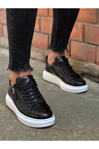 BESKAR KB 309 Черни мъжки обувки за всеки ден – удобни за ходене