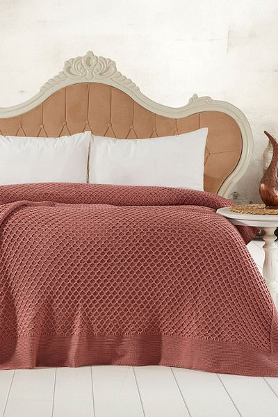 DOUX HOME Zeynep Knitwear Bedspread 220 X 240 (Rose)