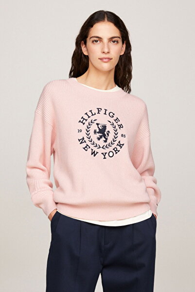 Tommy Hilfiger طاقم الرقبة العرق المرأة