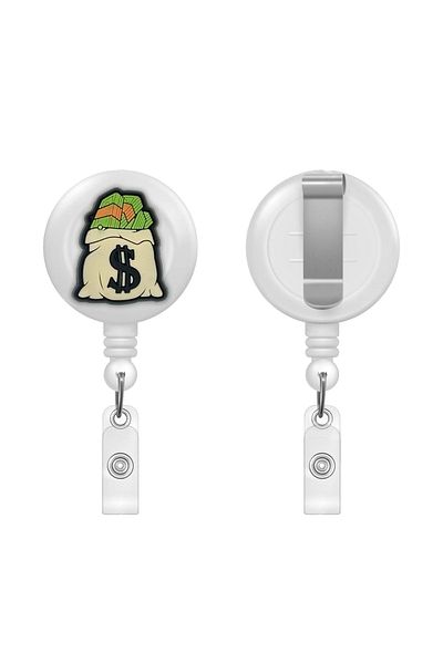 PABALAS Yoyo Card Holder with Dollar Money Bag Figure