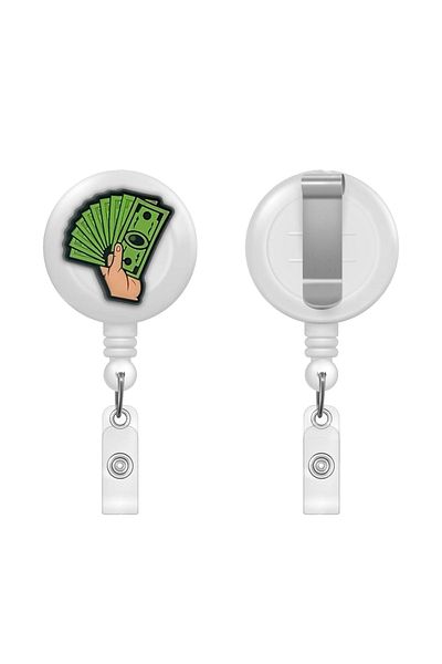 PABALAS Green Dollar Figured Yoyo Card Holder