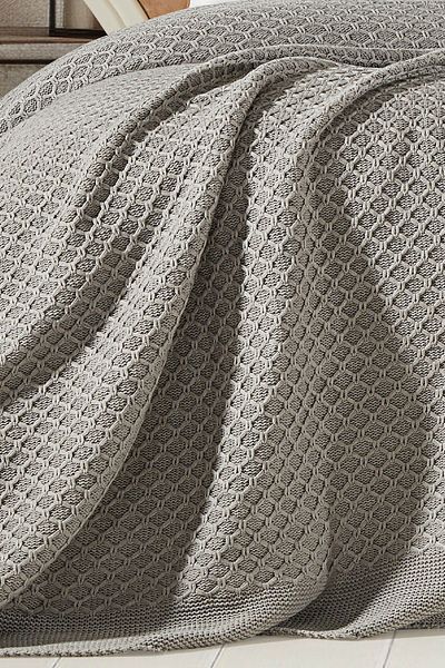 DOUX HOME Zeynep Knitwear Bedspread 220 X 240 (Grey)