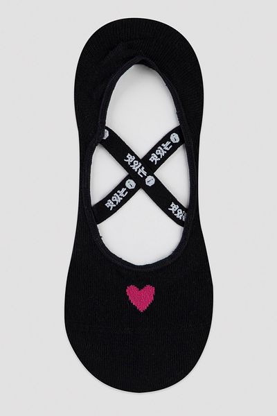 Penti Anime Heart Patterned Ballerina Socks - Anime Collection