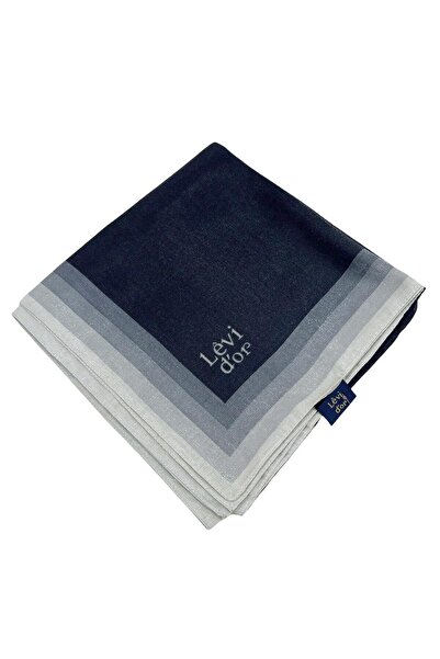 Levidor Амбровий шарф - темно-синій