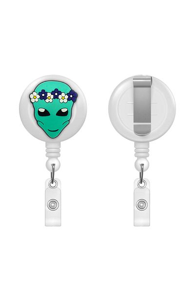 PABALAS Green Alien Figured Yoyo Card Holder