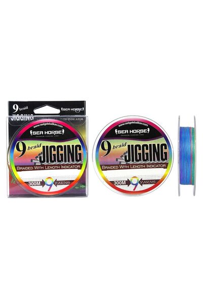SEA HORSE Jigging x9 0,16 300 Mt Multicalor