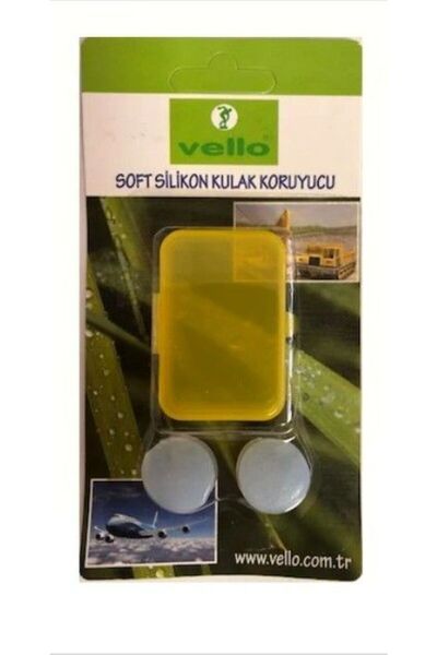 VELLO Kulak Tıkacı Slikon 2 Li