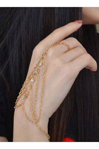 Shiklik MODA Women's Stone Chain Shahmeran to Enhance Your Elegance